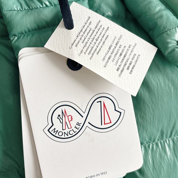 BRAND NEW WITH TAG MONCLER JACKET, SIZE 1, MAYA, MINT COLOUR - Picture 14 of 14